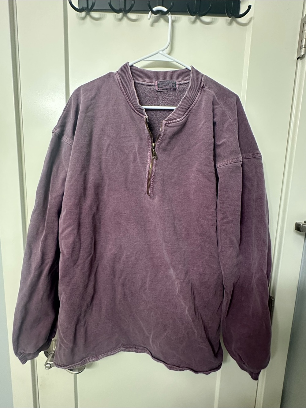 Retro Plum Quarter-Zip